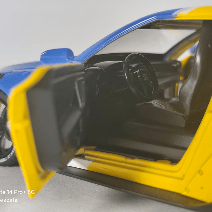 Nissan Skyline Gtr R 35 Escala 1/24 ,Chino  6