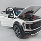 Ford F150 Raptor Blanca Marca China 1-24 luces LED - Miniatura 9