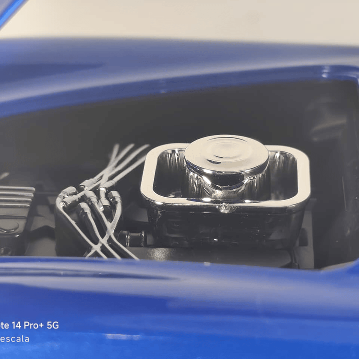 SHELBY COBRA 427S/C azul 1/36 MARCA China 3