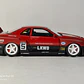 Nissan Skyline Gtr LKWB ESCALA 1:24 MARCA JINLIFANG, ROJO - Miniatura 6
