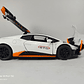 Lamborghini Huracán Blanco l 1/24 Marca Jinglifang Luces Led - Miniatura 2