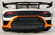 Lamborghini Huracán Blanco l 1/24 Marca Jinglifang Luces Led
