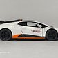 Lamborghini Huracán Blanco l 1/24 Marca Jinglifang Luces Led - Miniatura 10