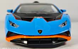 Lamborghini Huracán  AZUL ESCALA 1/24 Marca Jinglifang Luces Led-