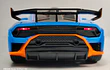 Lamborghini Huracán  AZUL ESCALA 1/24 Marca Jinglifang Luces Led-