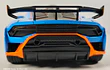 Lamborghini Huracán  AZUL ESCALA 1/24 Marca Jinglifang Luces Led-