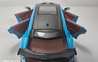 LAMBORGHINI URUS MANSORY AZUL 1/24 MARCA CHINA