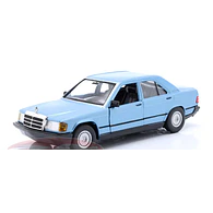 Mercedes Benz 190 E  Burago, Escala 1-24 AZUL