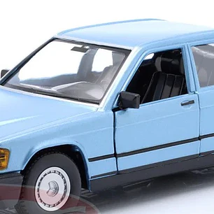 Mercedes Benz 190 E  Burago, Escala 1-24 AZUL