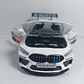 BMW M8 GTE BLANCO ESCALA 1:24 MARCA MINIAUTO - Miniatura 3