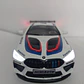 BMW M8 GTE BLANCO ESCALA 1:24 MARCA MINIAUTO - Miniatura 4