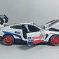 BMW M8 GTE BLANCO ESCALA 1:24 MARCA MINIAUTO - Miniatura 5