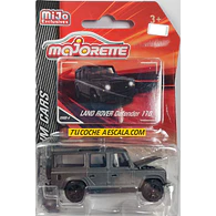 Land Rover Defender 110 Gris Escala 1/64 majorette