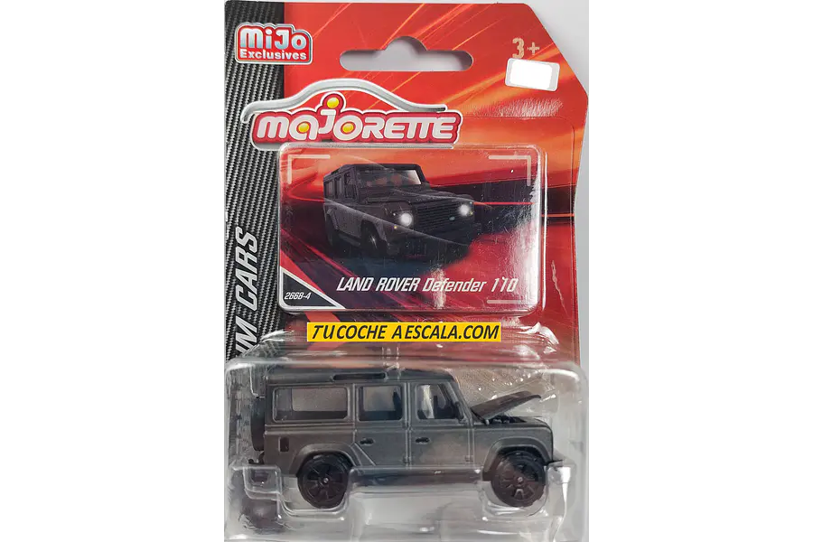 Land Rover Defender 110 Gris Escala 1/64 majorette