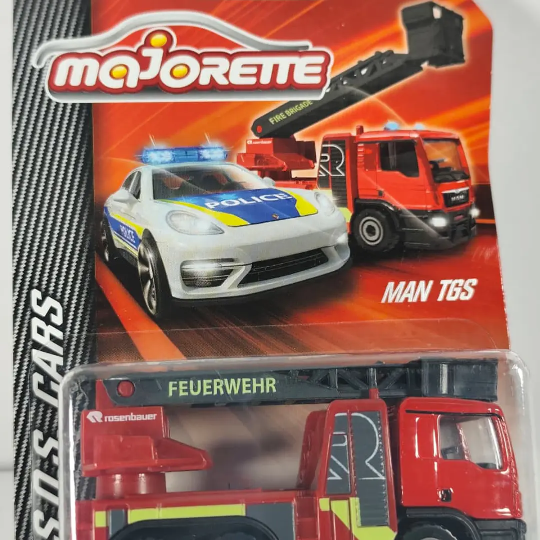 Man TGS Carro De Bomberos A Escala Majorette  1