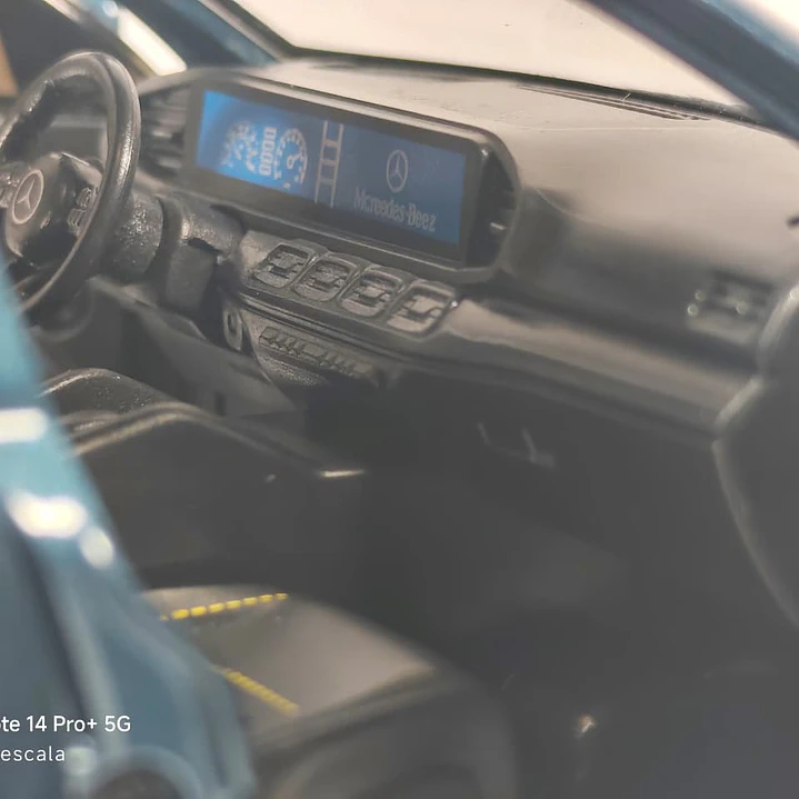 Mercedes benz 350 GLE Escala 1-24 VERDE MARCA JINLIFANG  3