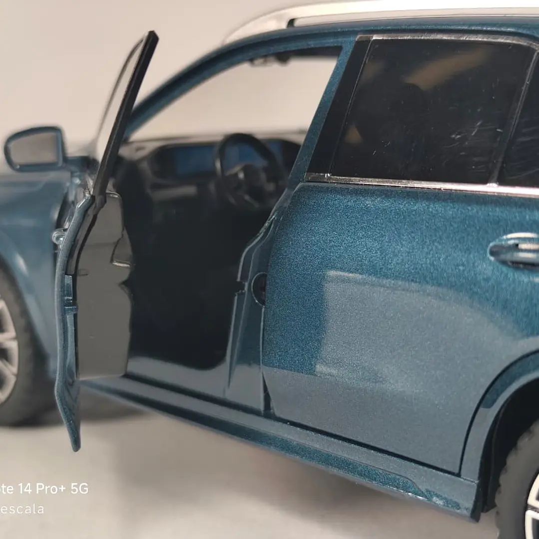 Mercedes benz 350 GLE Escala 1-24 VERDE MARCA JINLIFANG  8