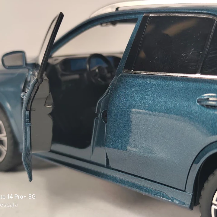 Mercedes benz 350 GLE Escala 1-24 VERDE MARCA JINLIFANG  8