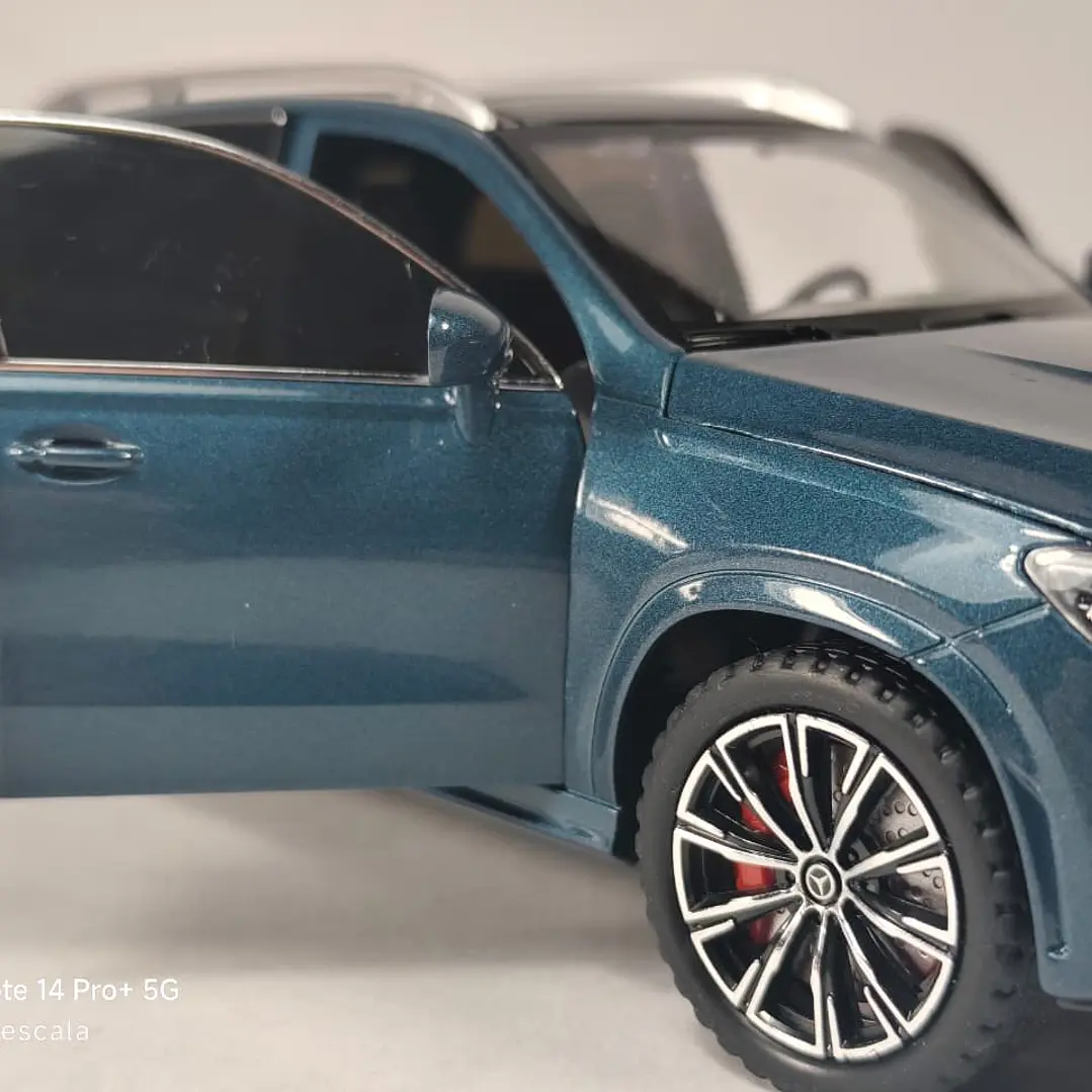 Mercedes benz 350 GLE Escala 1-24 VERDE MARCA JINLIFANG  9