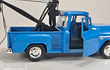 Grua Chevrolet Stepside Tow Truck 1955 Azul Carro A Escala Marca Welly