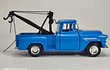Grua Chevrolet Stepside Tow Truck 1955 Azul Carro A Escala Marca Welly
