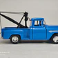 Grua Chevrolet Stepside Tow Truck 1955 Azul Carro A Escala Marca Welly - Miniatura 6