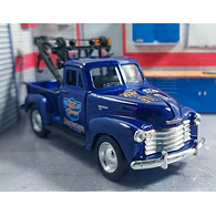 Grua Chevrolet 3100 Azul 1953 Escala 1/36 Marca Welly