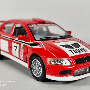 Mitsubishi Lancer Evo Vii Wrc , Escala 1/36 marca Kinsmart