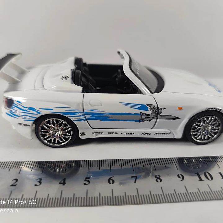 Honda S2000 BLANCO , Jada, Escala 1-32 3