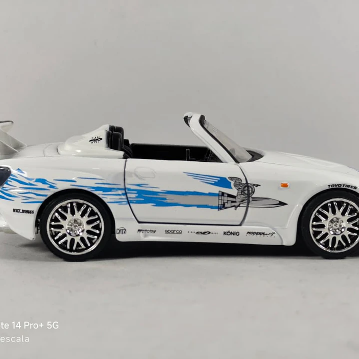 Honda S2000 BLANCO , Jada, Escala 1-32 6