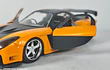 Mazda RX7 de Hans Rapido y Furioso marca jada escala 1/32 