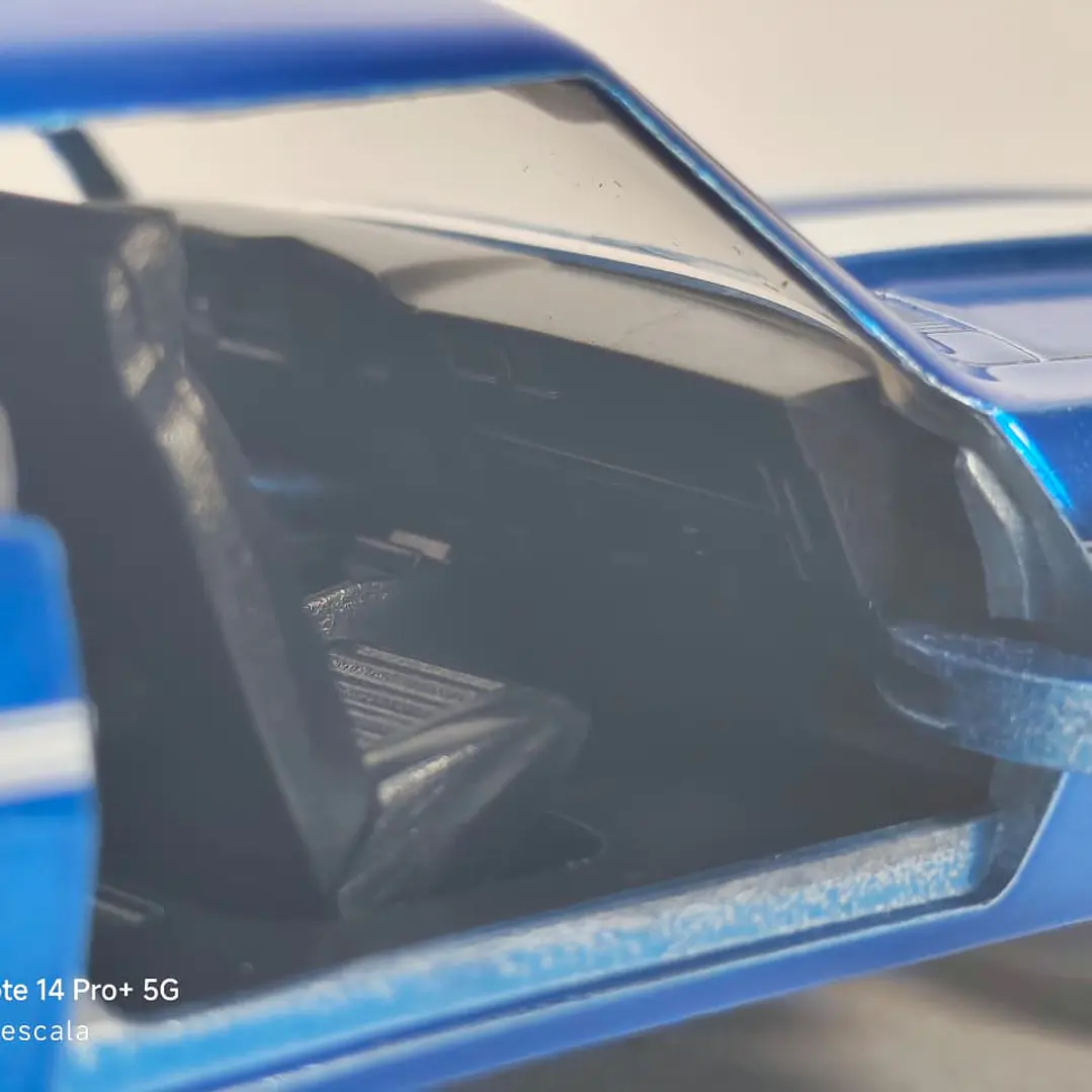 Chevrolet Camaro 1969 marca Jada, Escala 1-32  3