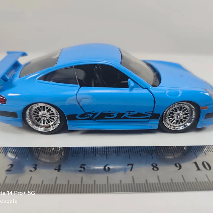 Porsche 911 gt3 rs, marca Jada, Escala 1-32 6