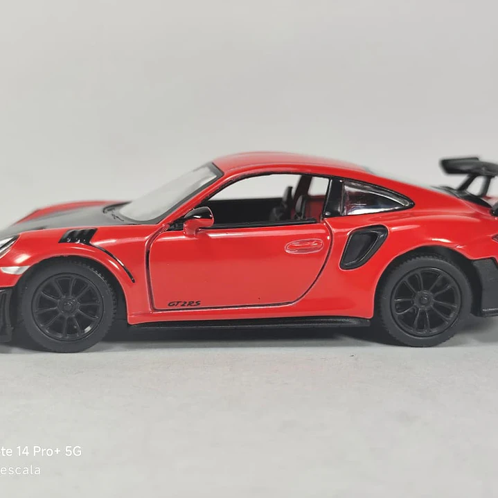 Porsche GT2 RS Rojo Escala 1/36 Marca KINSMART- 8