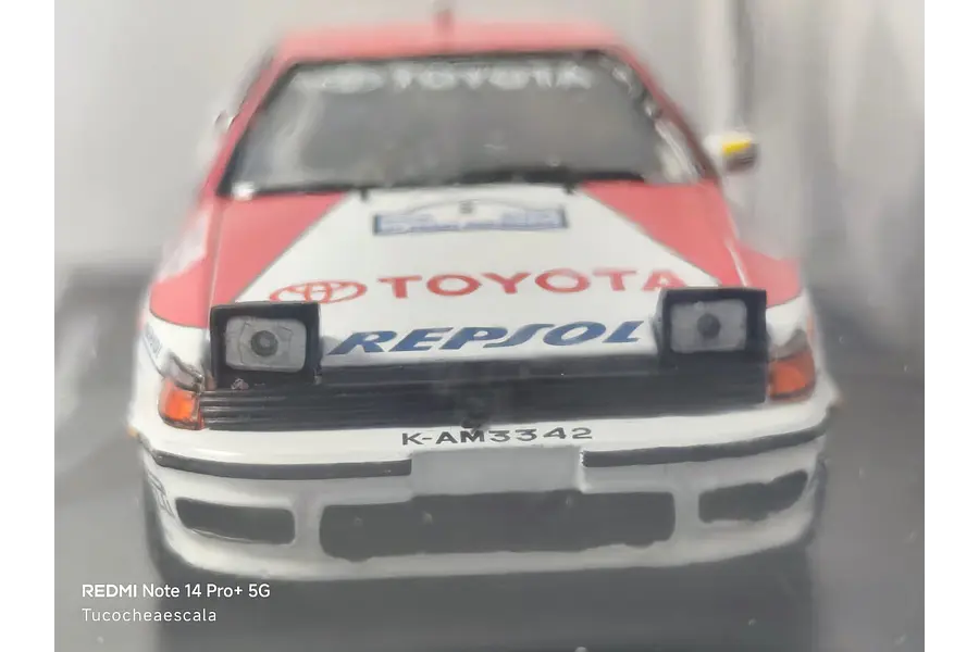 TOYOTA celica GT 1990 , Escala 1:43, Marca Ixo