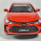 Toyota Corolla Rojo MARCA CHINA 1/36 - Miniatura 5