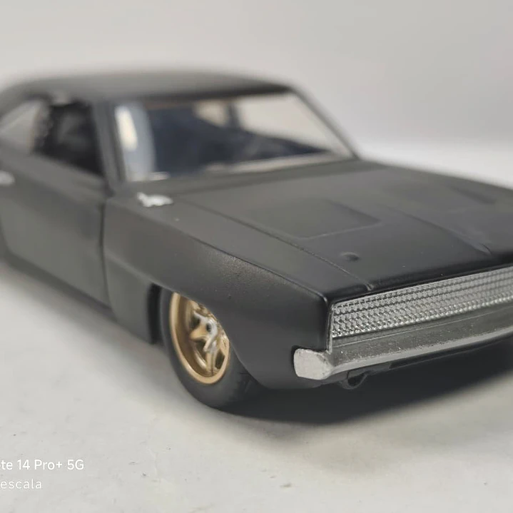 Dodge Charger widebody 1968, Jada, Escala 1-32 1