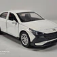 Hyundai Elantra Blanco escala 1/36 Chino Luces Led - Miniatura 1