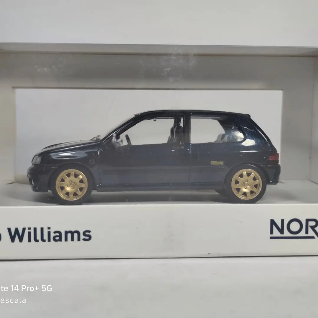 Renault Clio Williams, Norev, Escala 1-43- 1