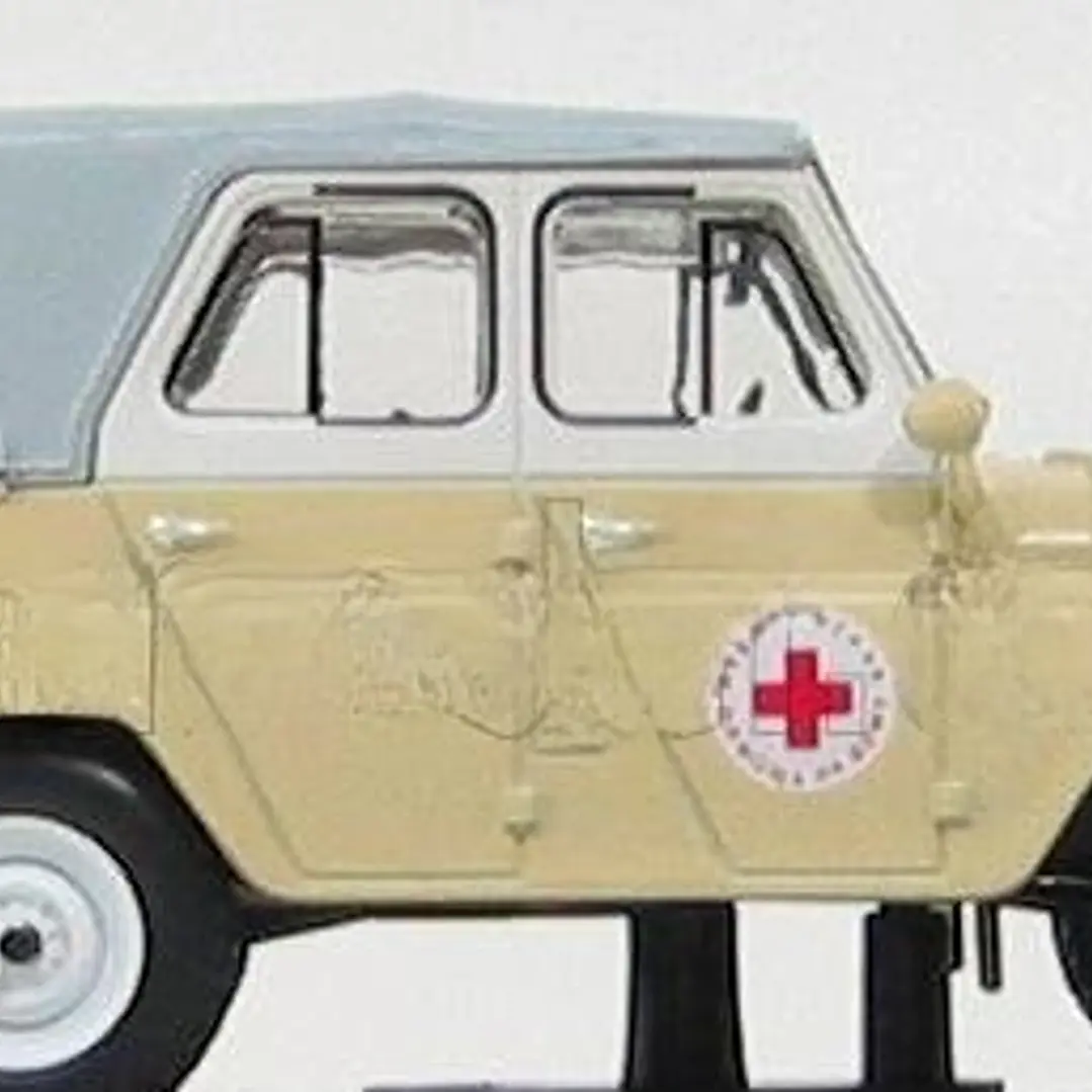 UAZ 469 AMBULANCIA ESCALA 1/43 MARCA IST 2
