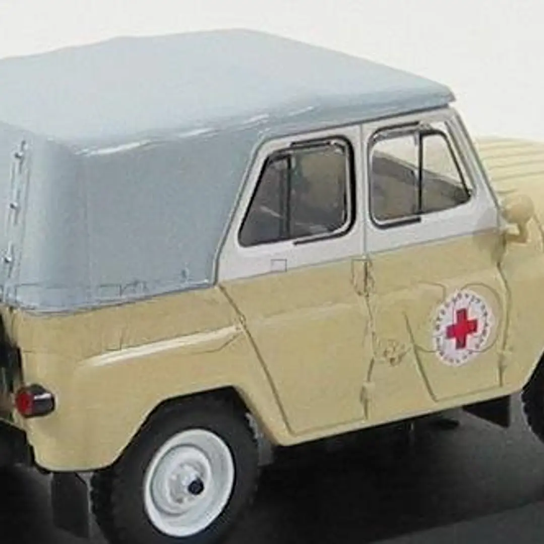 UAZ 469 AMBULANCIA ESCALA 1/43 MARCA IST 3