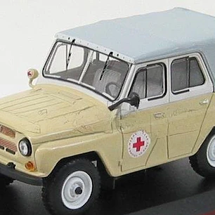 UAZ 469 AMBULANCIA ESCALA 1/43 MARCA IST
