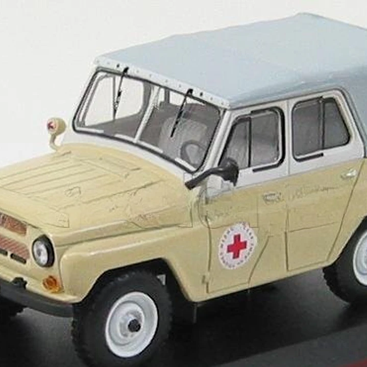 UAZ 469 AMBULANCIA ESCALA 1/43 MARCA IST 1
