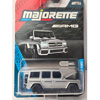 Mercedes Benz AMG G63 PLATEADO 1/64 Majorette