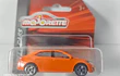 Toyota Corolla naranja escala 1/64 Marca Majorette 