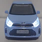 Kia Picanto AZUL Escala 1/36 Marca china luces LED - Miniatura 1