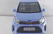 Kia Picanto AZUL Escala 1/36 Marca china luces LED