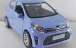 Kia Picanto AZUL Escala 1/36 Marca china luces LED
