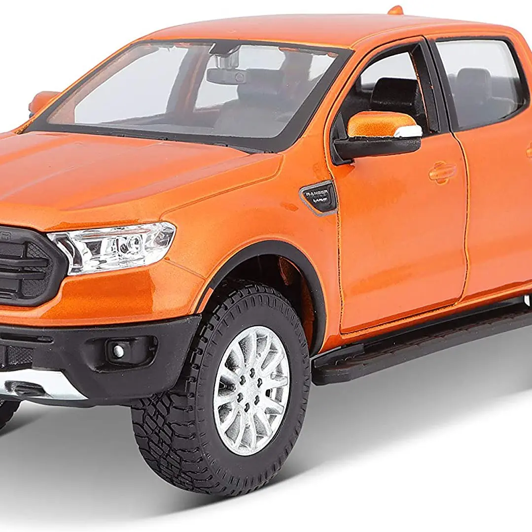 Ford Ranger 2019 Naranja marca maisto , escala 1/24 2