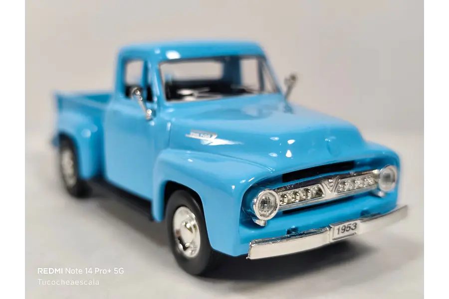 FORD F 100 PICK UP 1953 ESCALA 1/43 MARCA YATMING